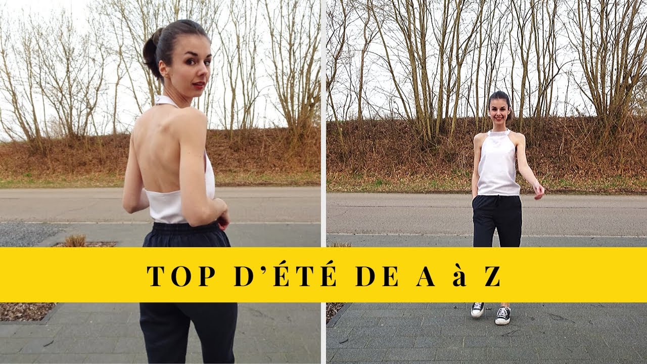 JE COUDS UN DOS NU DE A à Z | Vêtement avec - d'1 mètre de tissu // Lydie Avril