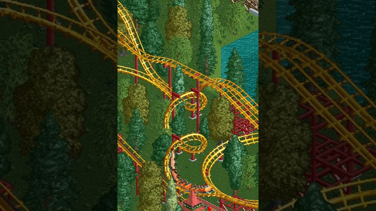 Rollercoaster Tycoon Trivia: Corkscrew Coaster