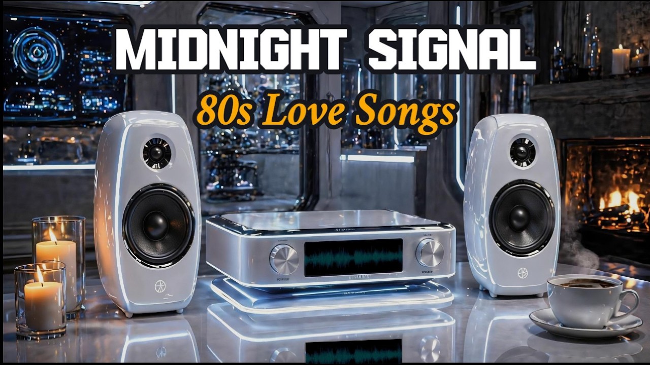 80s Nostalgic Love Songs &ndash; Midnight Signal | Emotional Neon Radio Mix