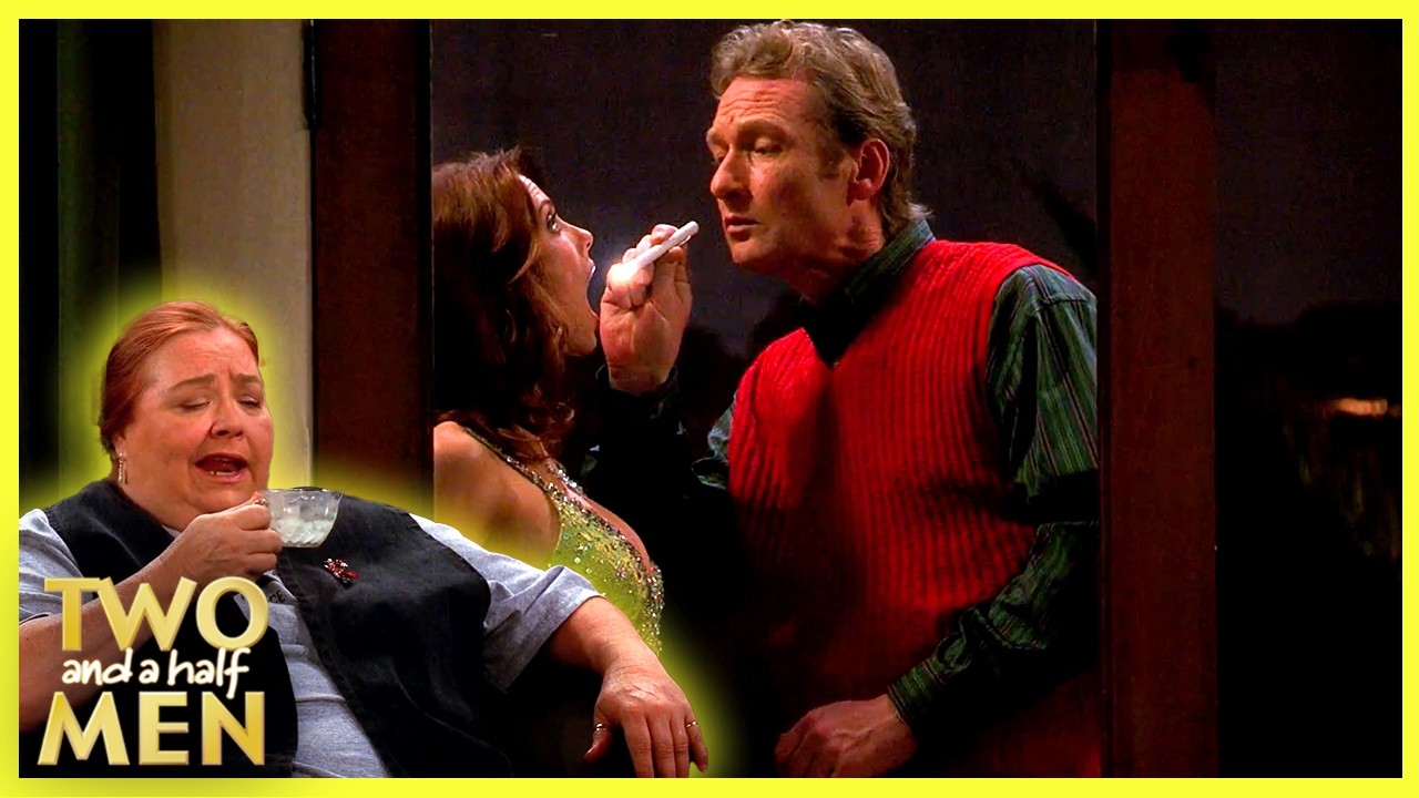 The Harpers’ Very Chaotic Christmas Party | Two and a Half Men