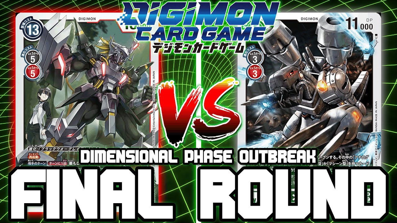 BlackWarGreymon X VS Machinedramon!! | Карточная игра Digimon: Вспышка размерной фазы BT-11 (ФИНАЛ)
