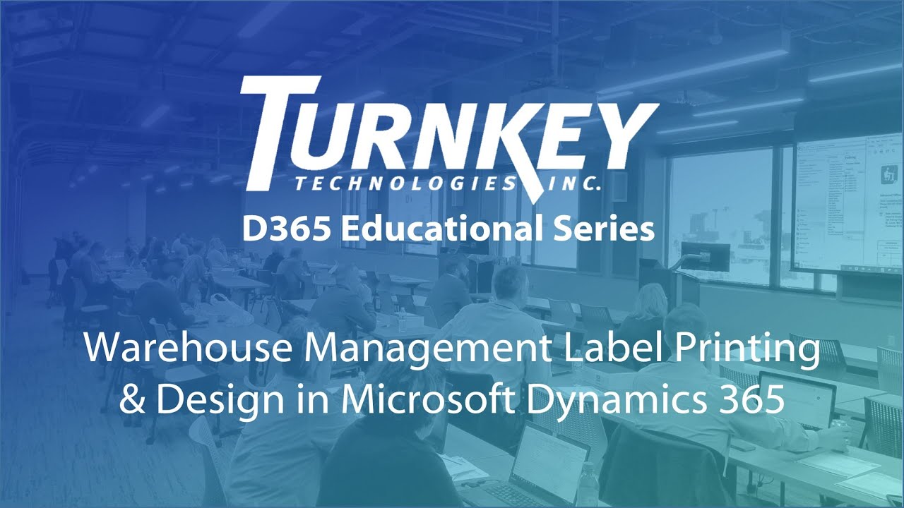 Warehouse Management Label Printing & Design in Microsoft Dynamics 365 Finance and Operations