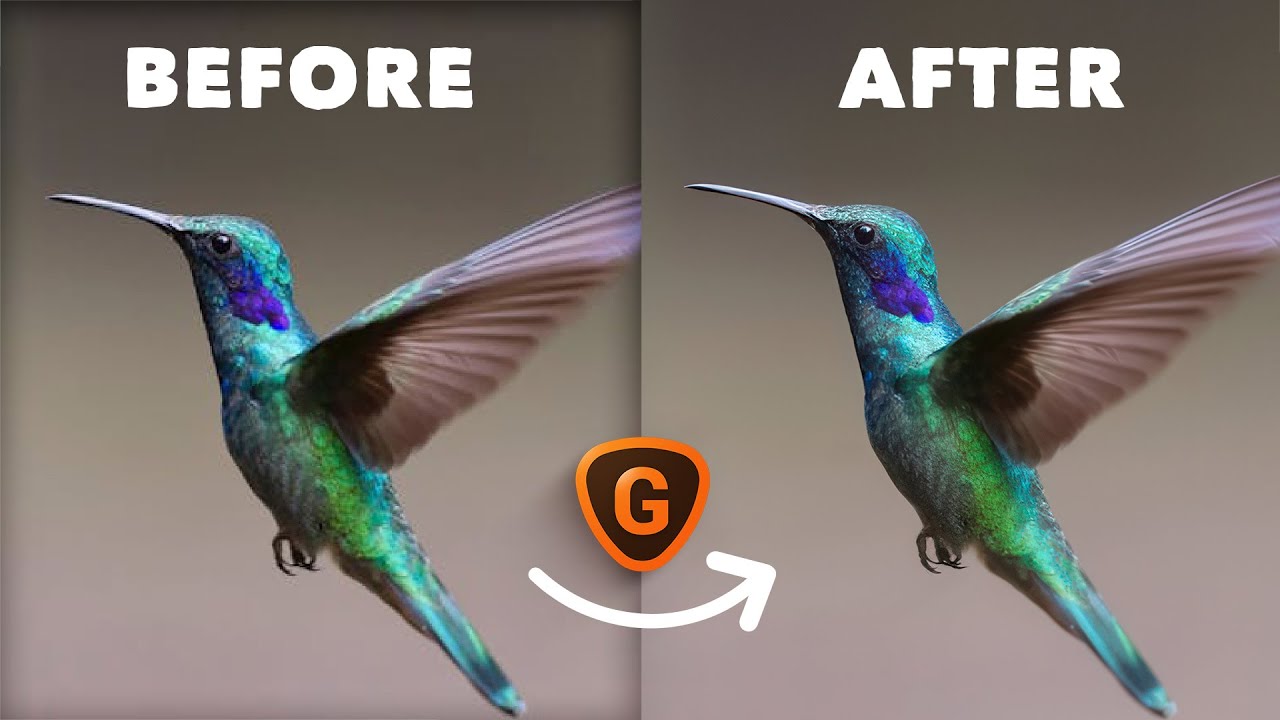 Topaz Gigapixel Upscale Tutorial - Low res stock photo