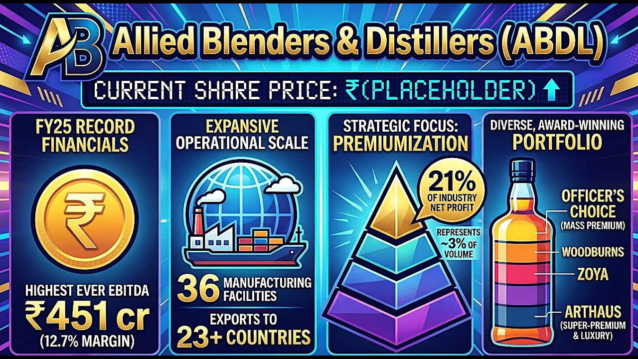 📊Allied Blenders and Distillers (ABDL) | Q2 H1 FY26 Insights