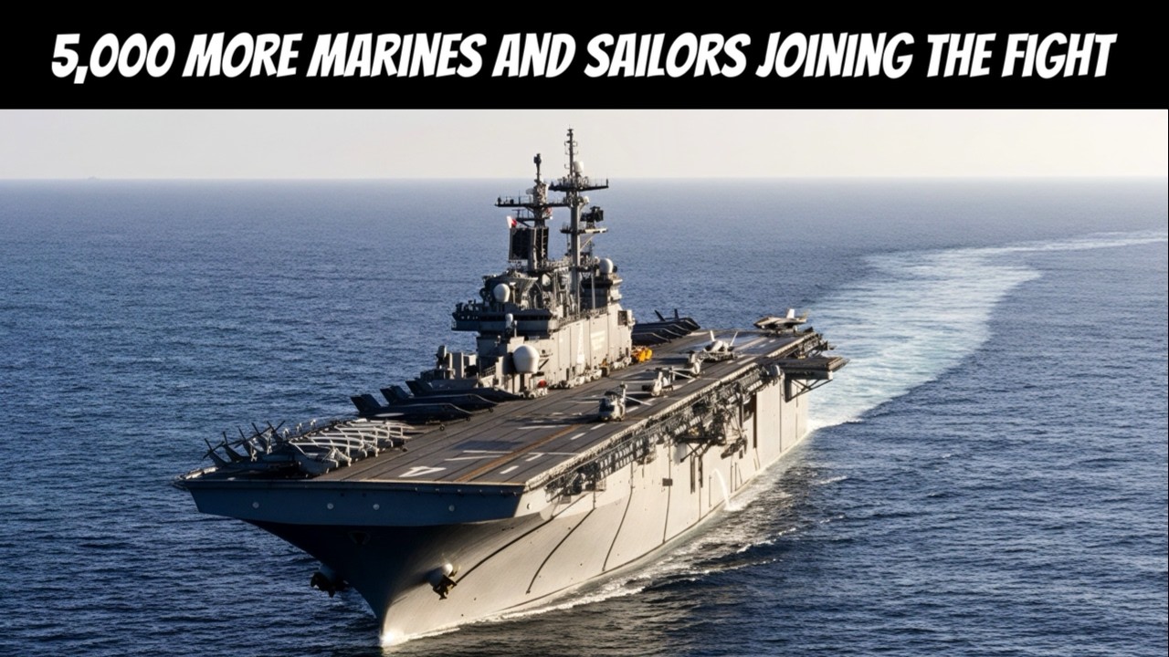 USS Boxer Amphibious Ready Group Added to Iran War
