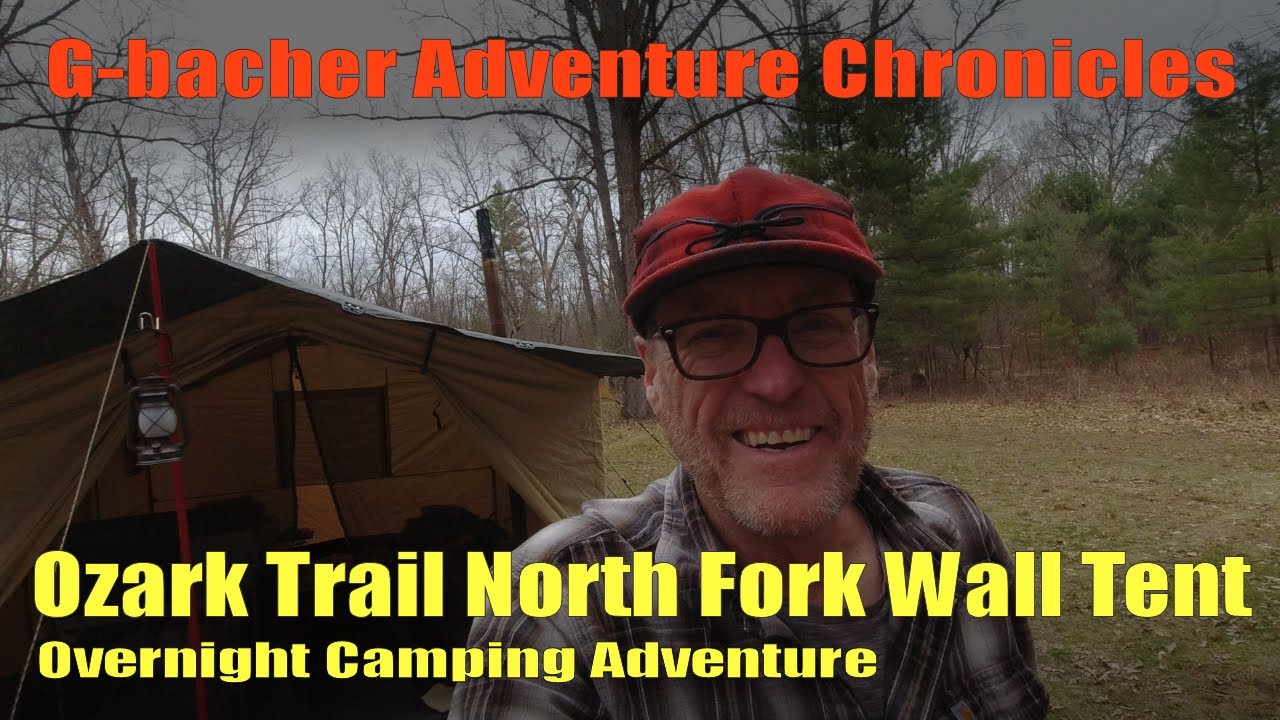 Will It Leak? The Ozark Trail North Fork 10'x12' Wall Tent Overnight Adventure