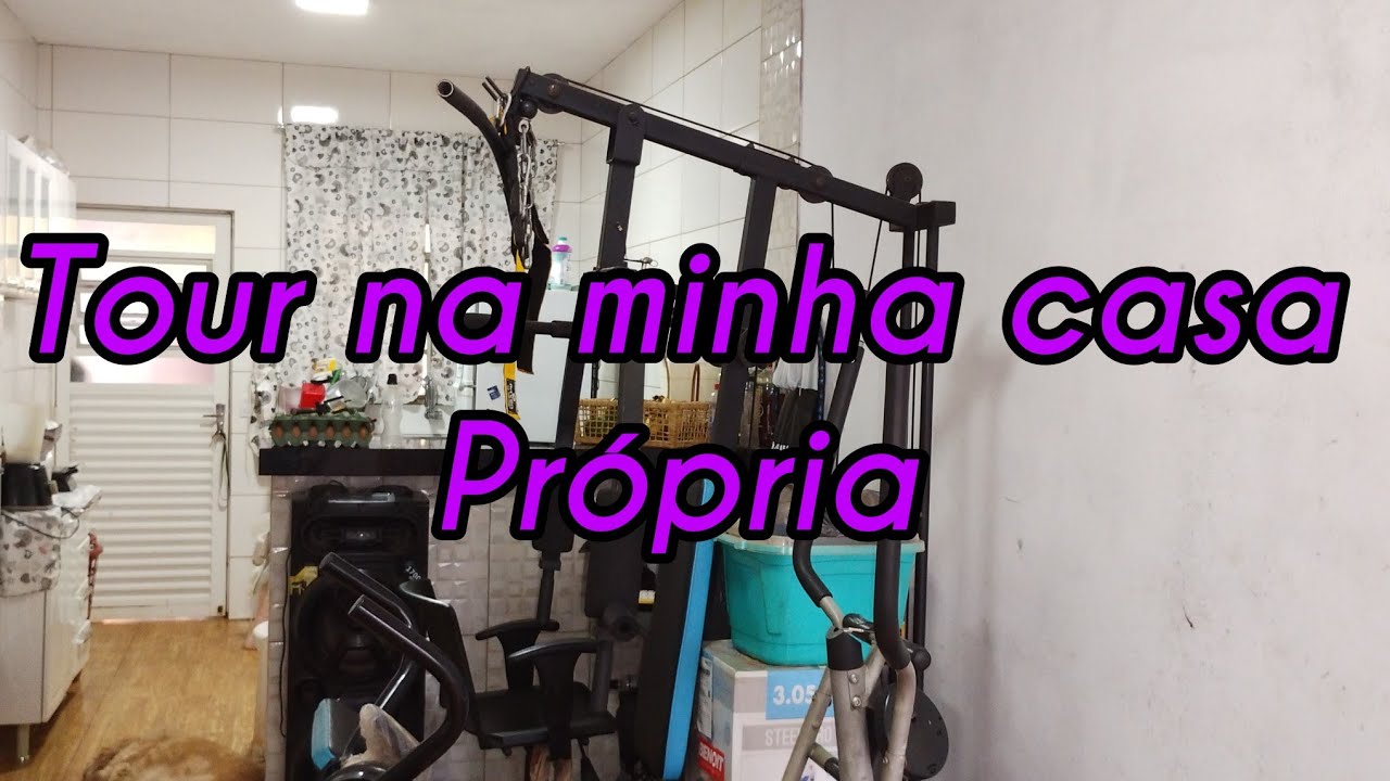 Tour na minha casa na roça+academia em casa#tour #casanaroça