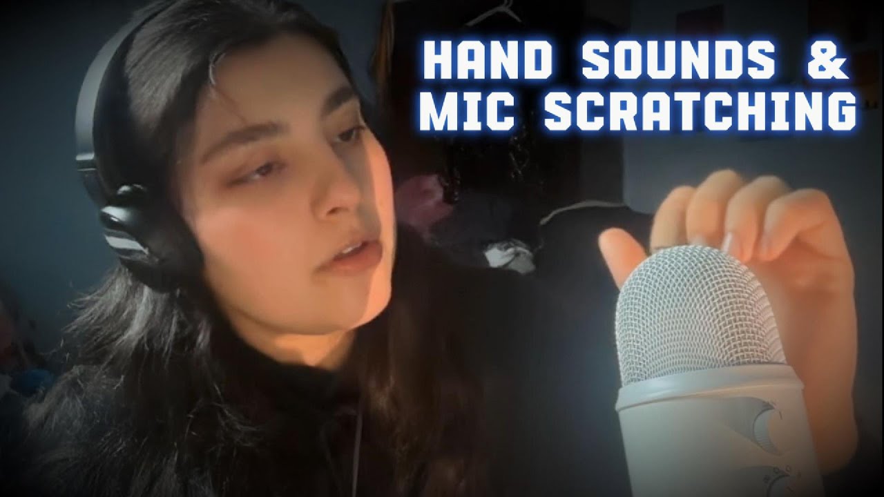 ASMR MIC SCRATCHING AND HAND SOUNDS TO PUT YOU TO BED!