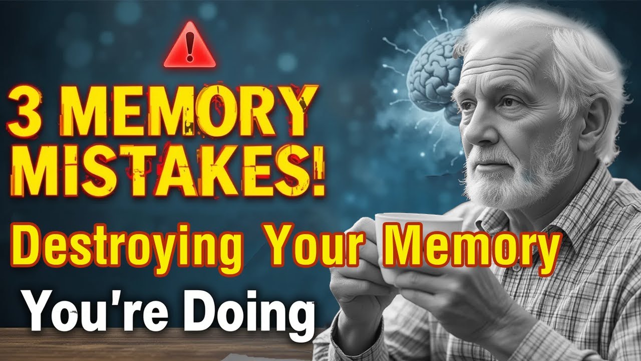 Senior Health Warning: 3 Mistakes That Are Destroying Your Memory