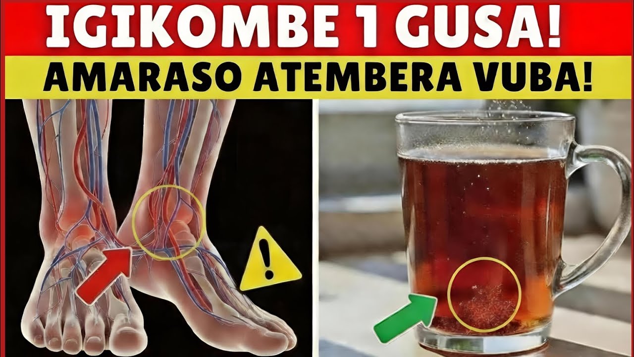 Ufite Imyaka 60+? Iki kinyobwa Gihambaye Cyongera Amaraso mu Birenge Mu Masaha Macye — Biratangaje 😲
