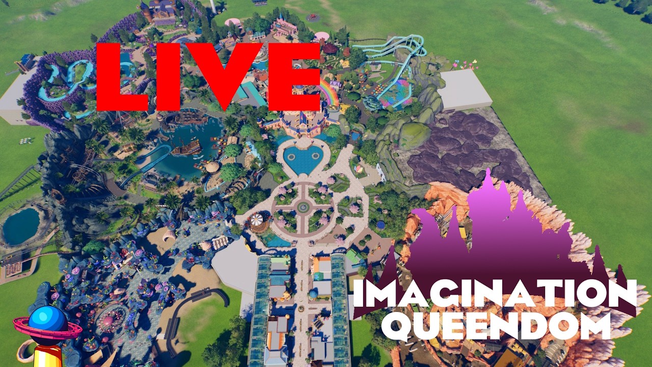 Wanting to finish stuff in my Queendom!- Planet Coaster 2