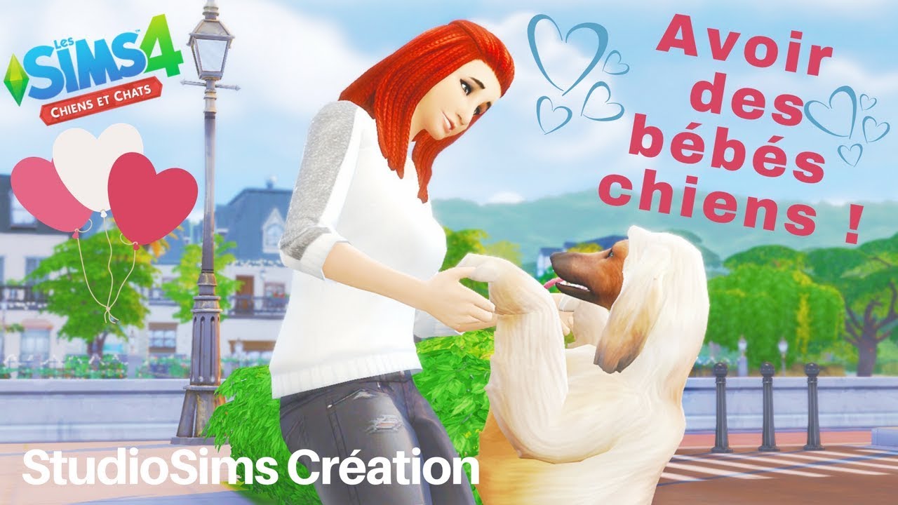 -Chiens et Chats- Avoir des bébés chiens ! - Les Sims 4