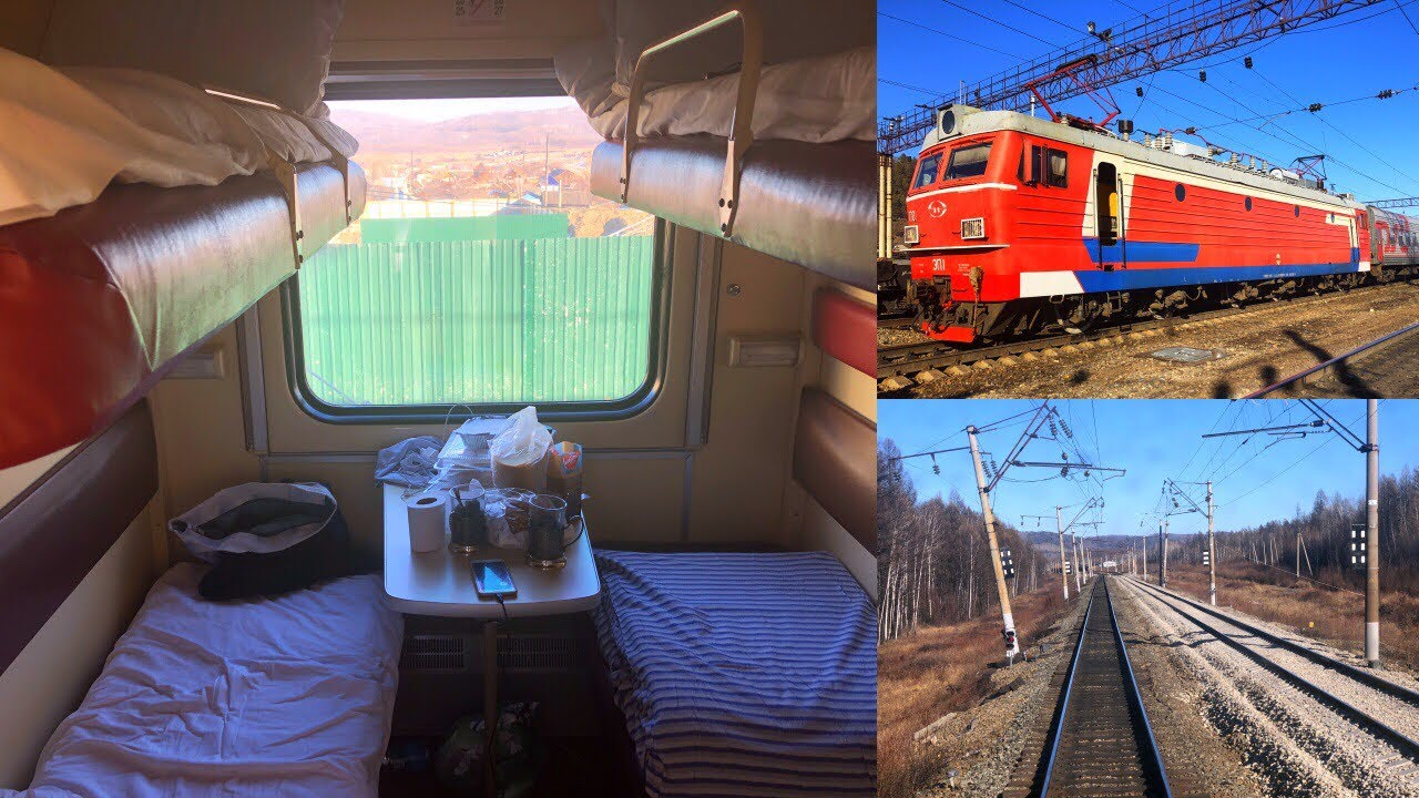 Trans-Siberian Railway Winter Journey - part 2: Belogorsk - Chita on Train № 007Н