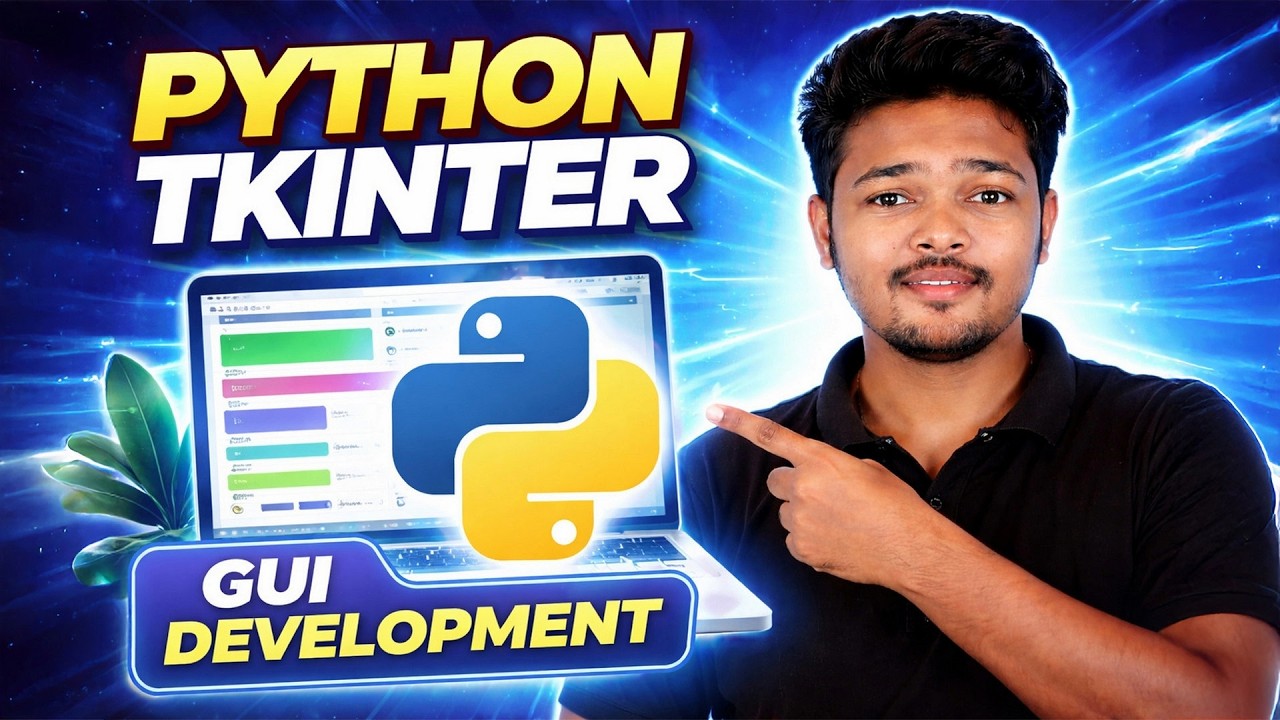 Python Tkinter GUI Development – Complete Course with 10 Real-World Projects | #w3runs #python