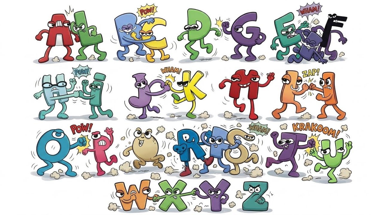 Alphabet Lore Epilogue, Alphabet Lore, Number Lore (A-Z) (0-9) Epilogue