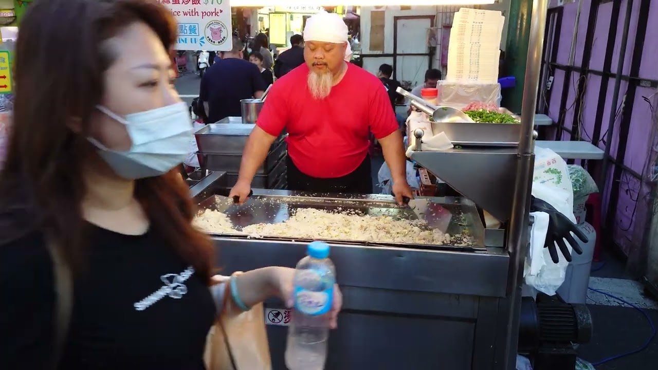 鐵板炒飯（六合夜市）
