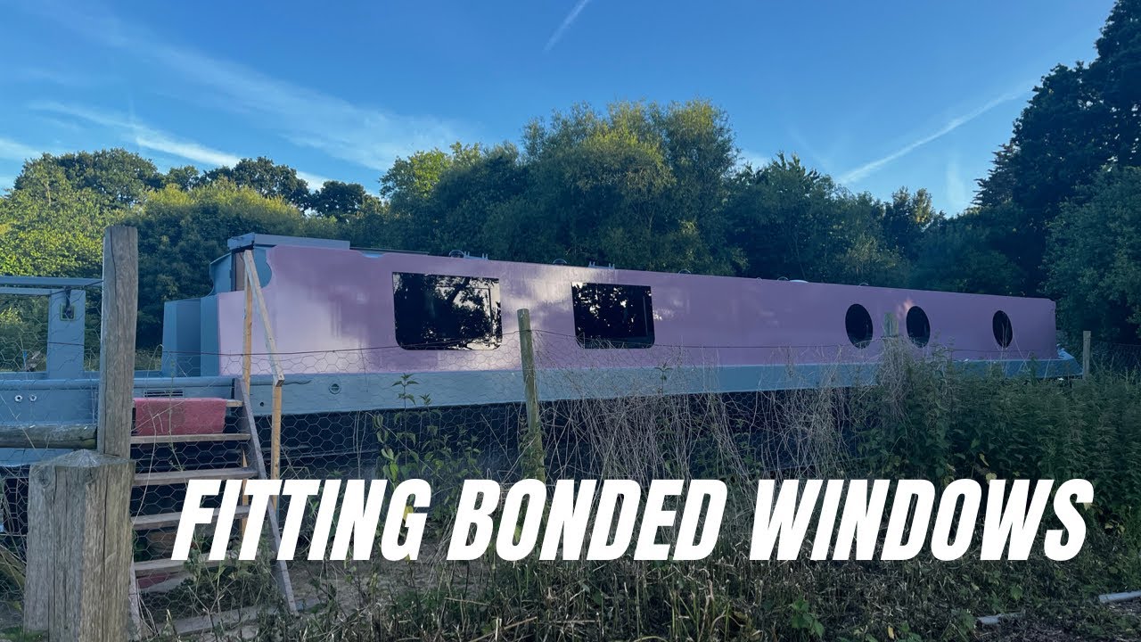 Installing Bonded Narrowboat Windows | did they all fit?
