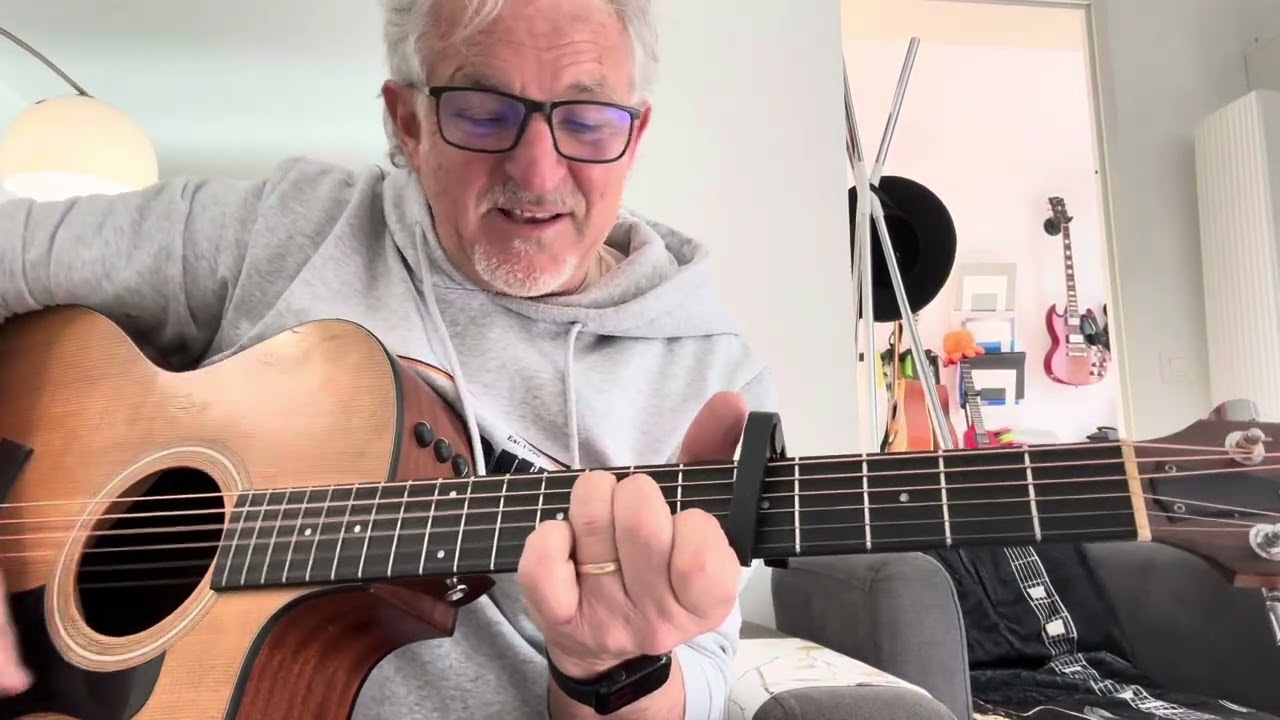 TUTO « LES P’TITS BONHEUR » de mr Thomas DUTRONC (beaucoup plus facile)😁👍 débutant ou intermédiaire