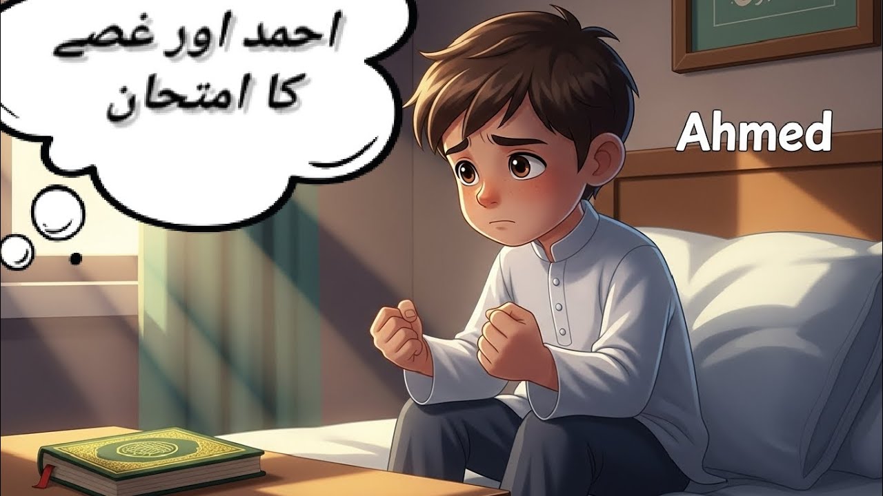Ahmed aur Gusse ka Imtihan | A Heart Touching Islamic Story | Urdu Fairy tale 