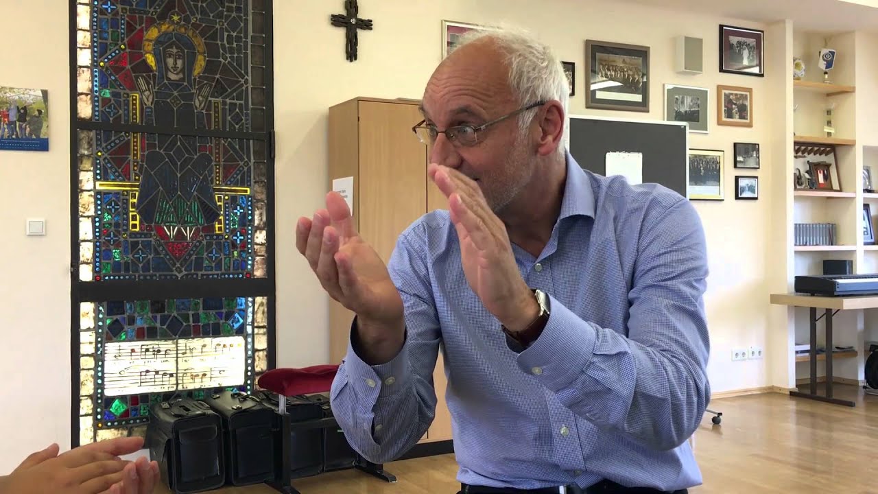 Vorsingen bei Domkapellmeister Roland Büchner - ein kleiner Einblick