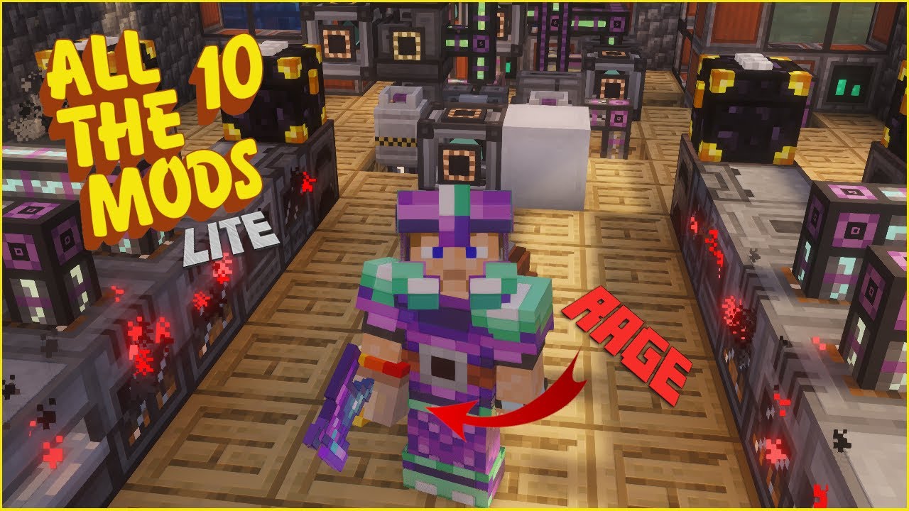 All The Mods 10 Lite (ATM10) - Ep 14 - Smithing Templates And Relics Easy!