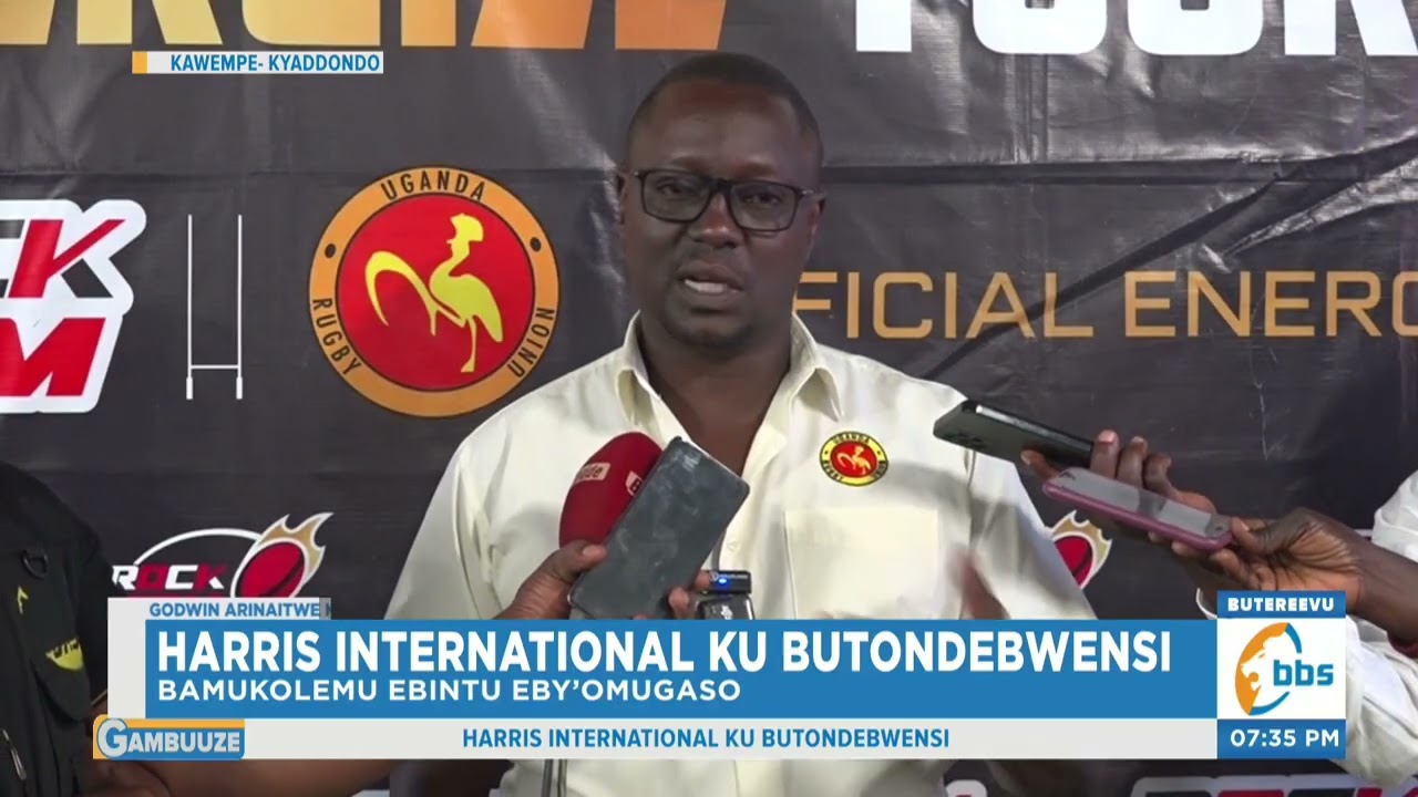 Harris International ku Butondebwensi , Basabye Abantu Obutamansamansa Kasasiro. #Gambuuze