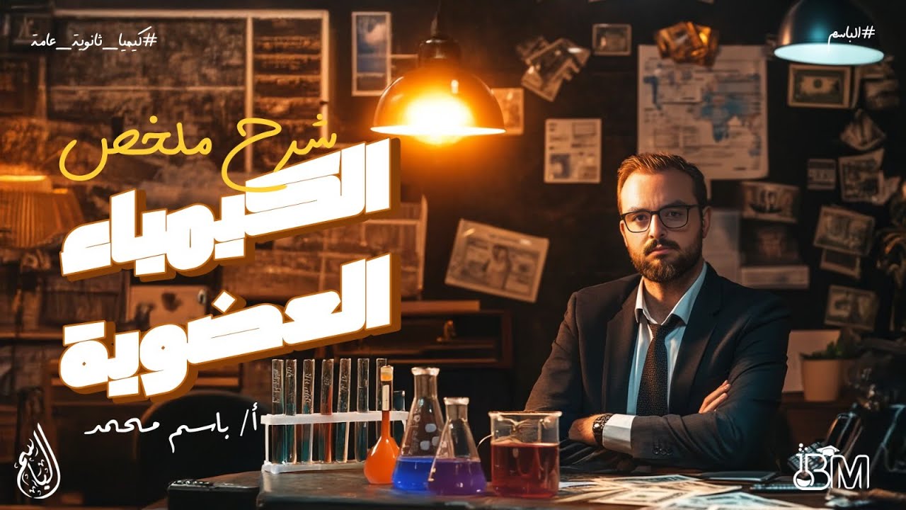 شرع عالمي للكيمياء العضويه وربط التحويلات المراجعه النهائيه مراجعه التقفيل