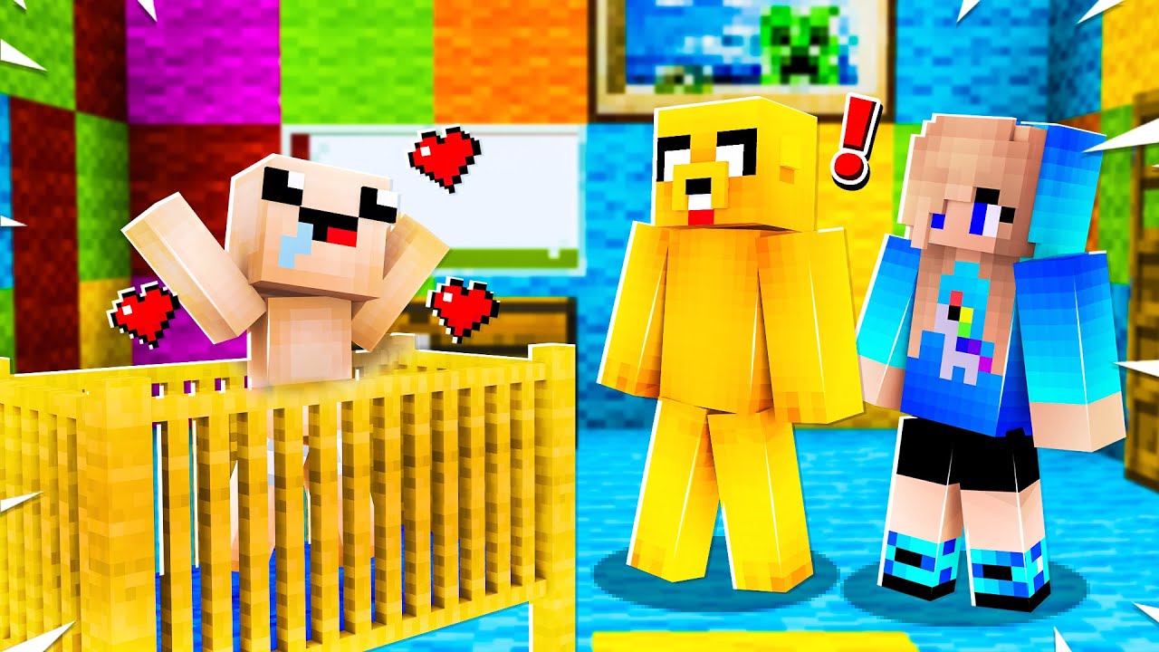 UDĚLALI JSME SI S ANNIET D&Iacute;TĚ V MINECRAFTU!👶| DALO A @AnnieTka