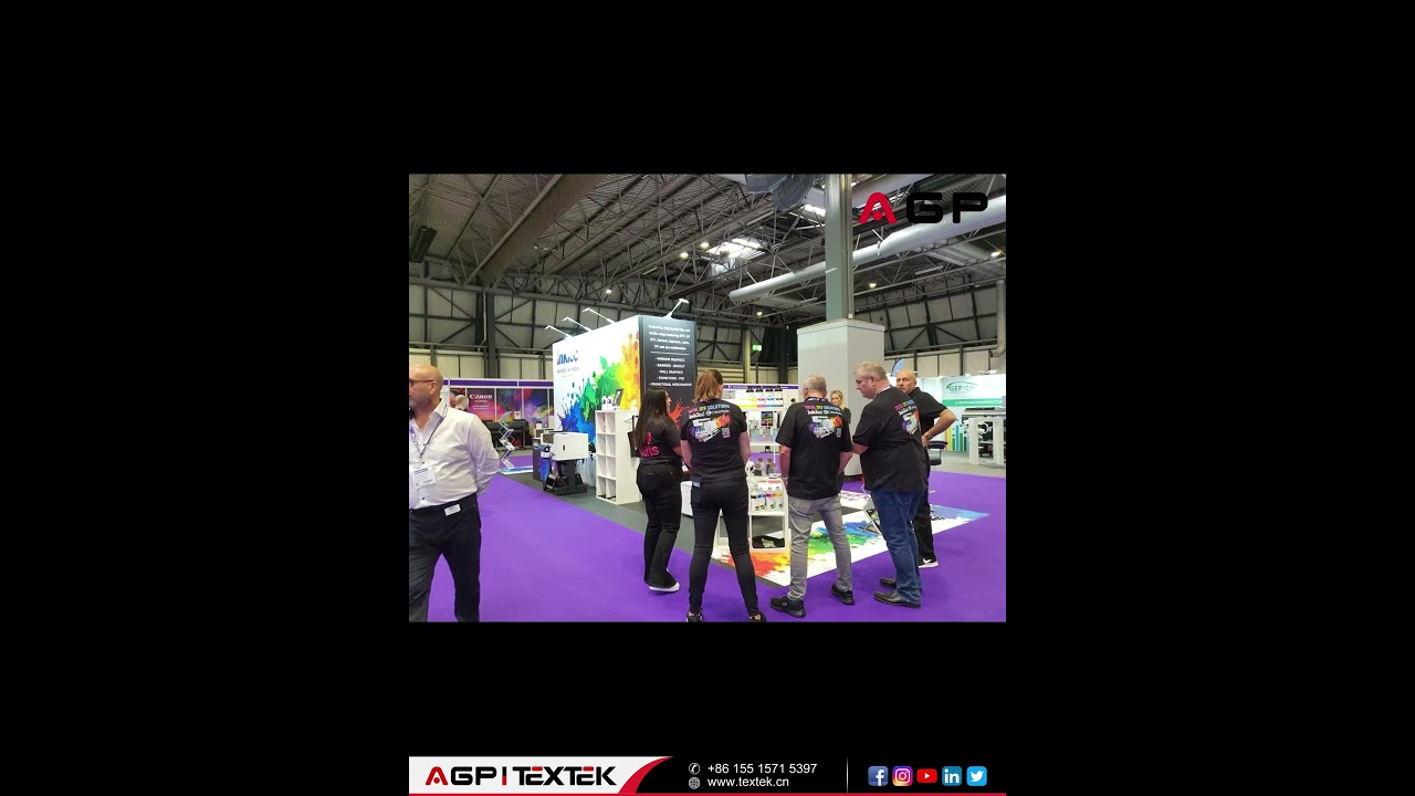 TEXTEK UK distributor at the show #dtf #dtfprinting #uvdtf #dtfprinter #uvdtfprinting