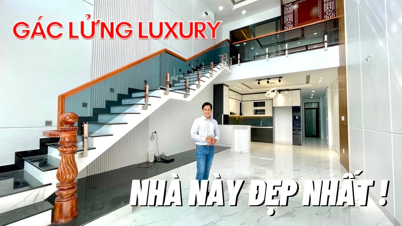 Nhà Gác Lửng Luxury Lần Đầu Chia Sẻ | Nhà Đẹp Thông Tầng