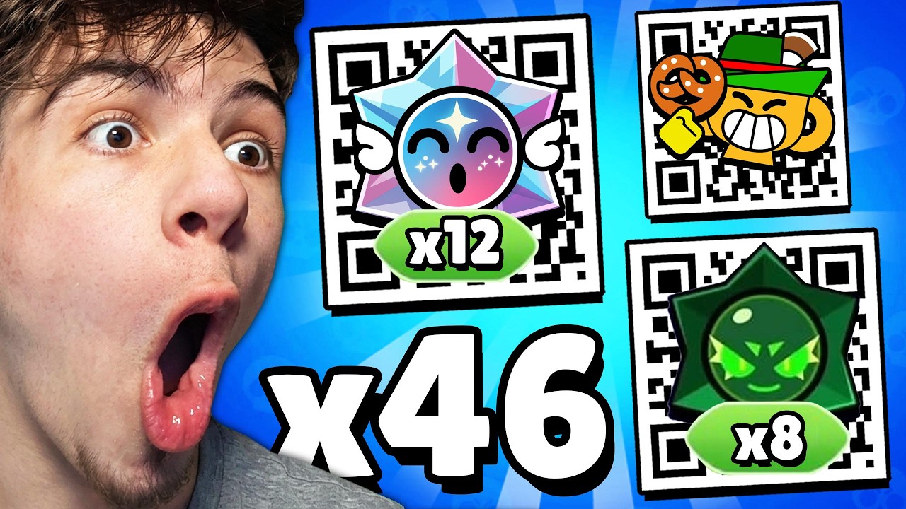 ALL 26 Working QR Codes + 20 FREE Rewards in Brawl Stars!