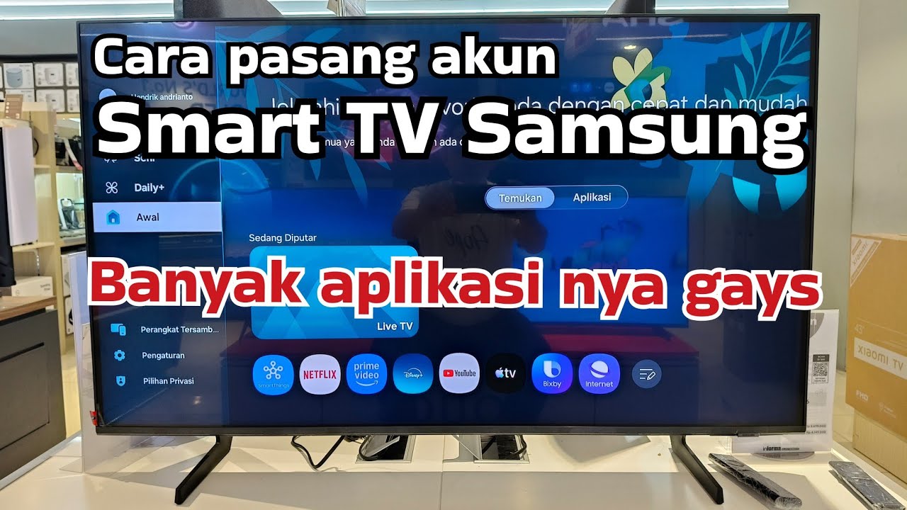 КАК УСТАНОВИТЬ АККАУНТ SAMSUNG SMART TV НА ОС TIZEN ‼️ ТУТ МНОГО ПРИЛОЖЕНИЙ, РЕБЯТА ‼️