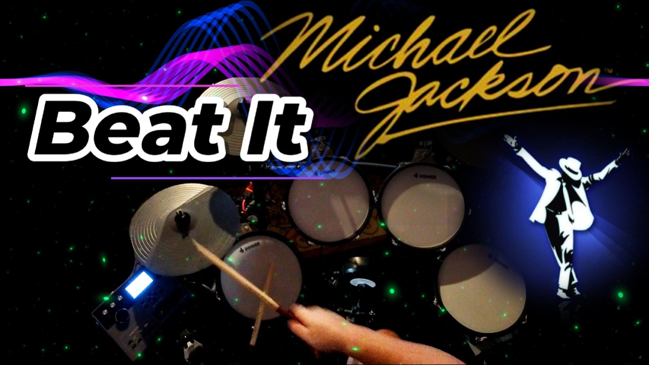 Michael Jackson - Beat It (Drum Cover)