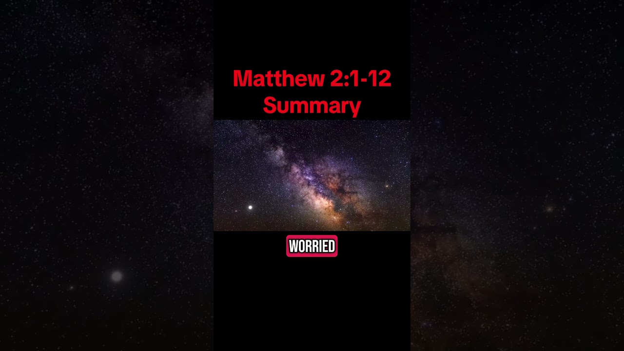 Краткое содержание Евангелия от Матфея 2:1-12 #изучениебиблии #краткоесодержаниебиблии #Матфей2 #...
