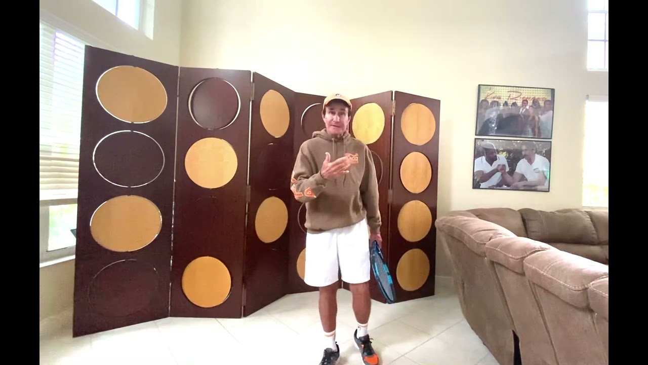 Your grip orientates the racket face! Experiment!! - Rick Macci