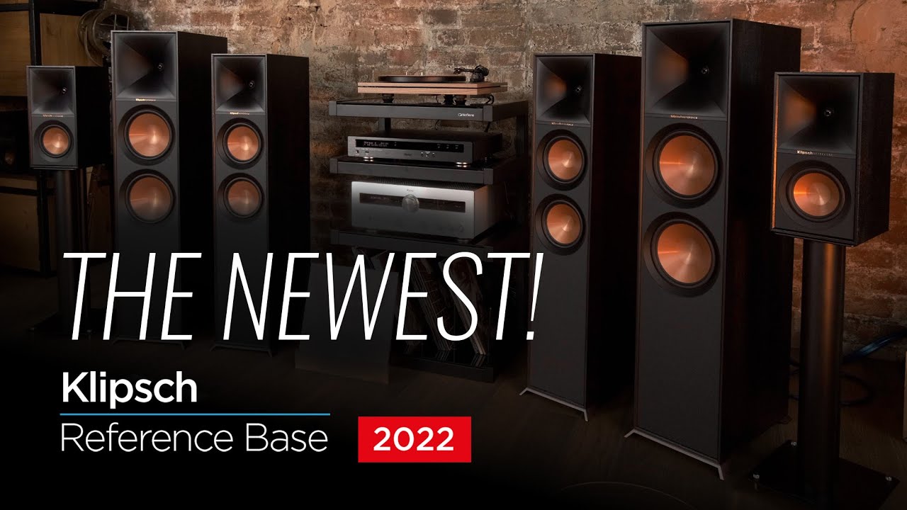 THE NEWEST Klipsch Reference series speakers