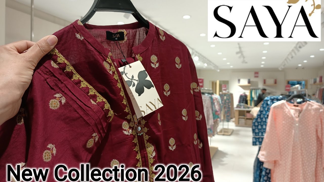 Saya Brand New Summer Collection 2026❣️Saya Lawn Pret collection 2026❣️Eid collection 🥰