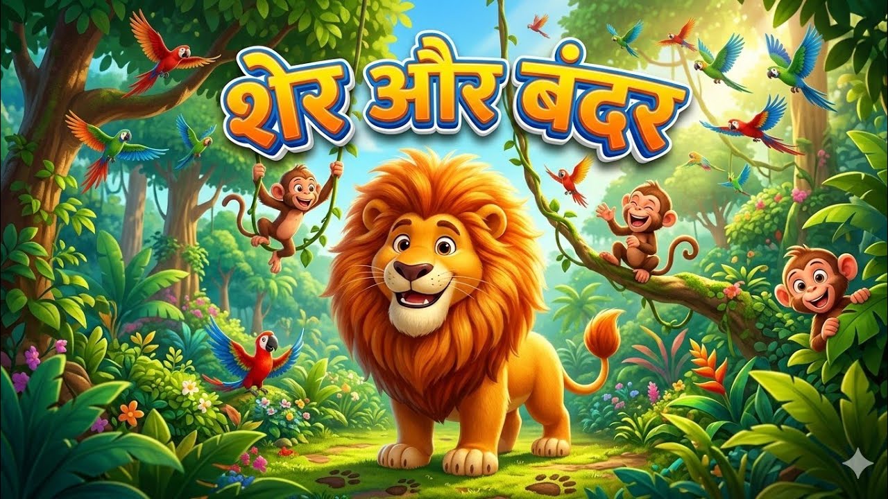 Sher aur Bander || Kids Stories || Moral Stories