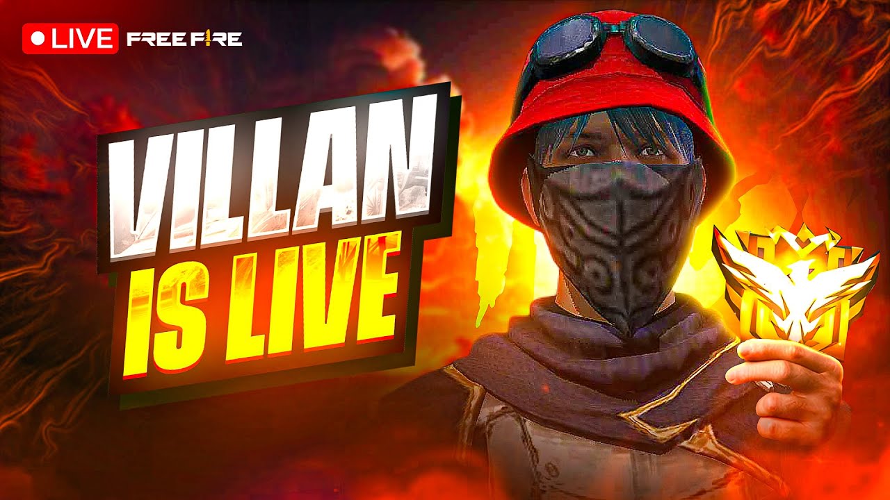 DOMINATING THE LOBBY 🥵 VILLAN IN BR RANK 💀 CAN I COOK IN 1V49? 😈 #villanxd #freefirelive