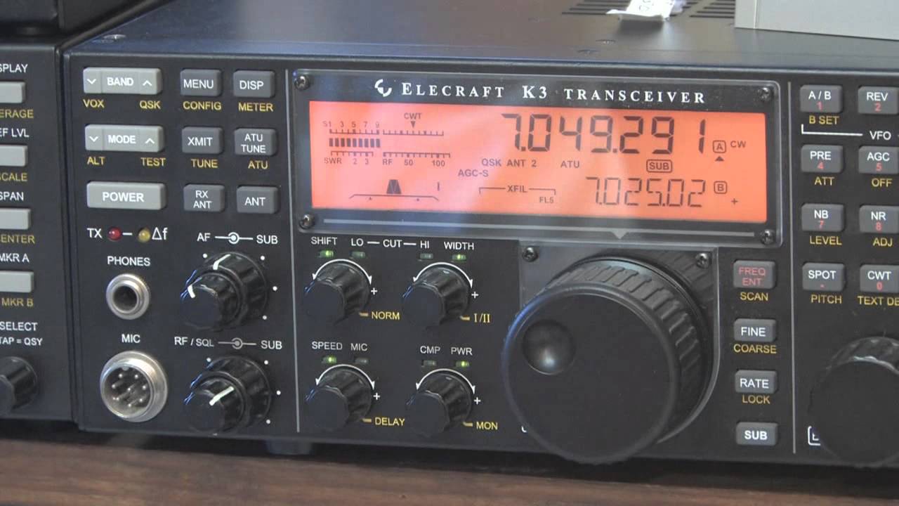Elecraft K3 Transceiver & P3 Panadapter Overview