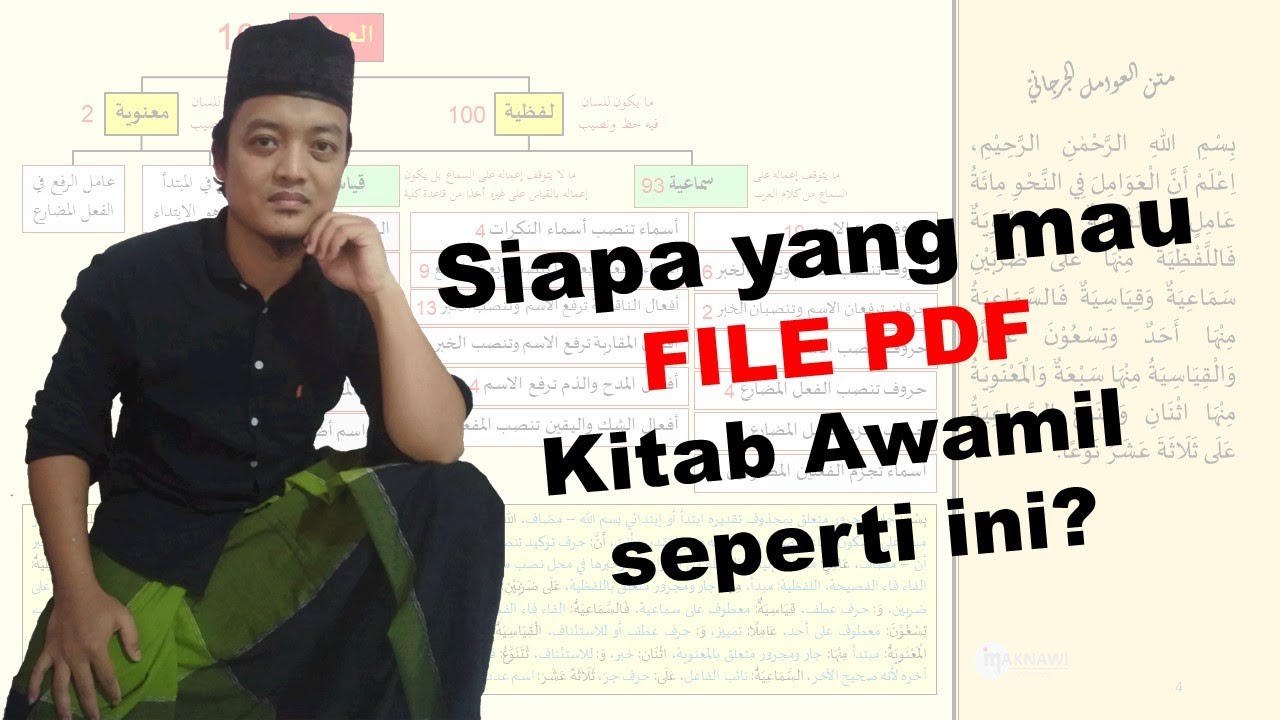 Kitab Awamil Full Sampe Khatam (Matan, Bagan, Irab: Lengkap)