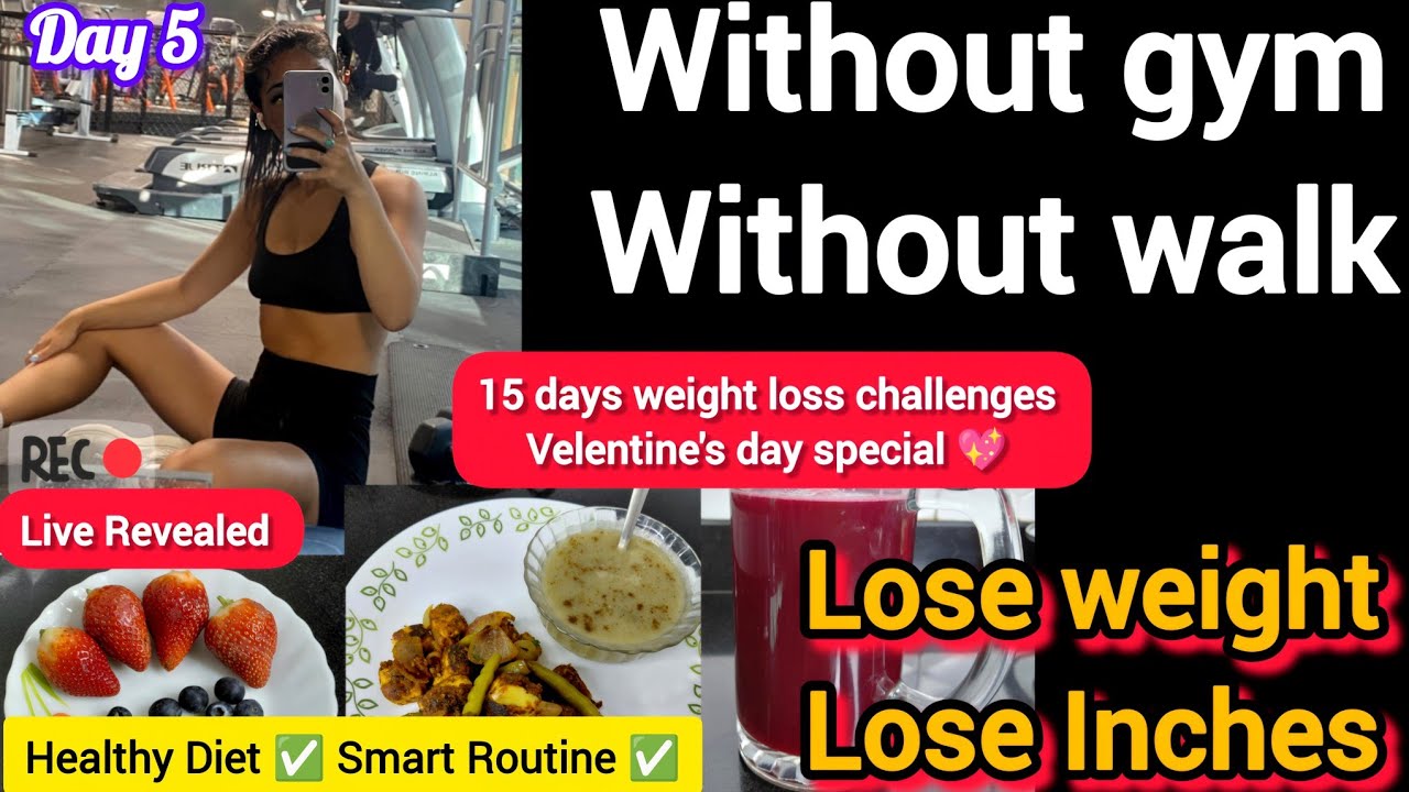 Live WEIGHT LOSS Revealed 😱 /15 Days Weight Loss Challenge Fast ❌ Crash Diet ❌ High Protein Meal