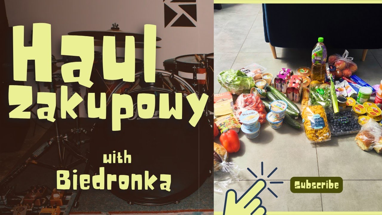 BIEDRONKA I HAUL ZAKUPOWY ZA 264 ZŁOTYCH 