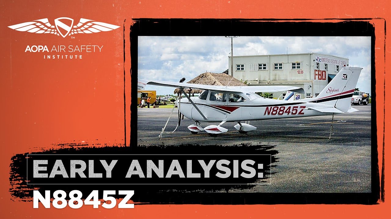 Early Analysis: N8845Z – Cessna 172 Forced Landing on Bridge May 14, 2022 Miami, FL