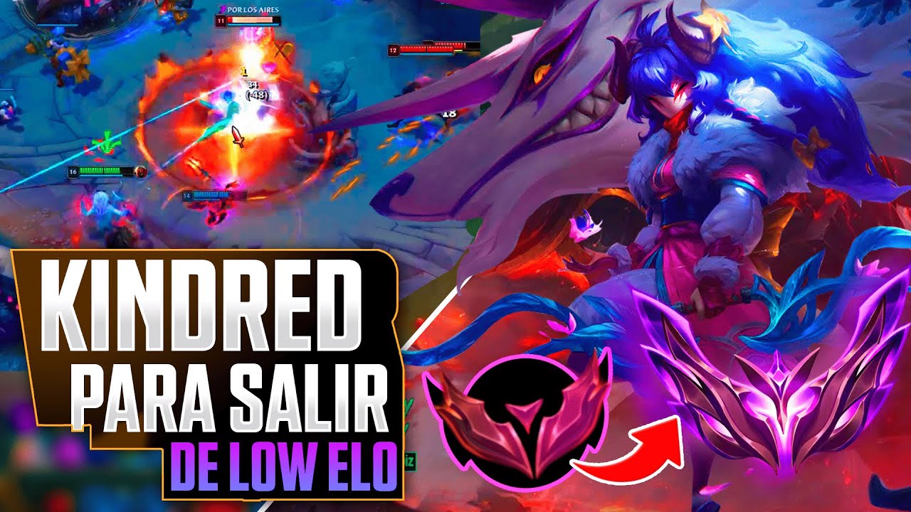 Juega Kindred ASÍ si quieres salir de low elo