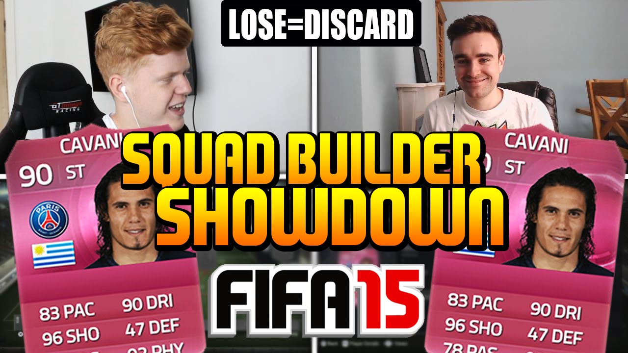 SQUAD BUILDER SHOWDOWN W/ AJ3FIFA AND PINK CAVANI!! - FIFA 15 ULTIMATE TEAM