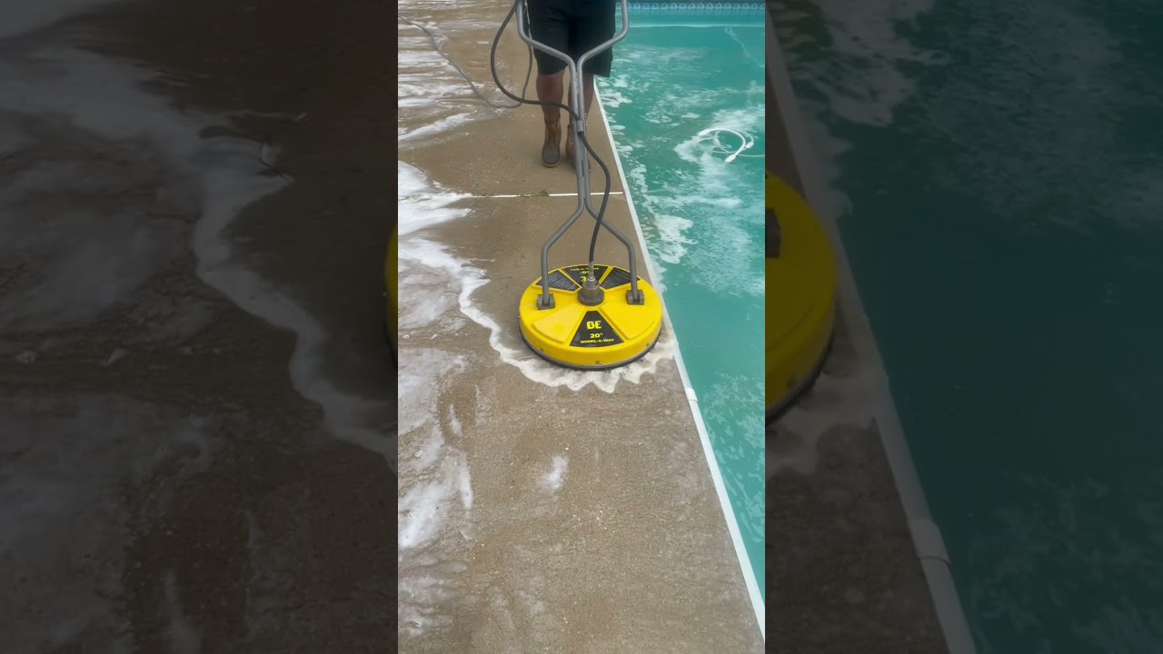 Pool Deck Cleaning 🧼