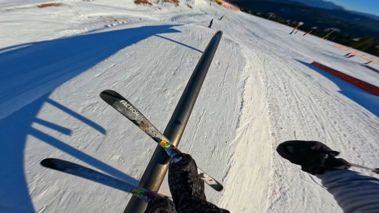 HITTING Park Laps ALL DAY! - Crazy Runs & Crashes Freeride Skiing in Austria