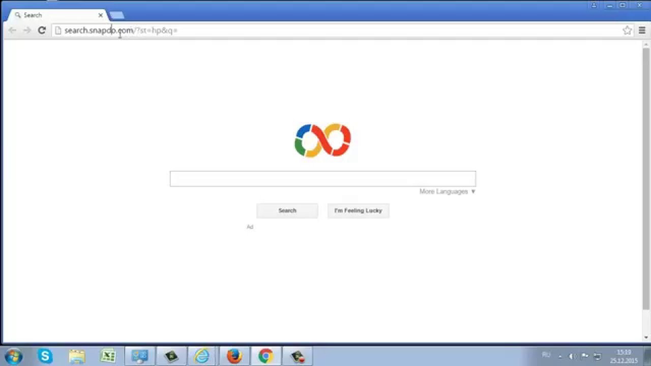 Как удалить Search.snapdo.com и рекламу от Snapdo