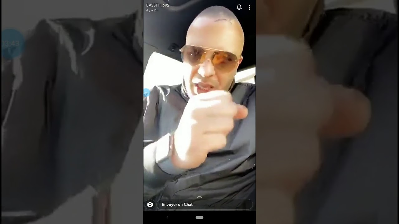 bassem braiki: sa 1&egrave;re vid&eacute;o apr&egrave;s son agression par Sadek.